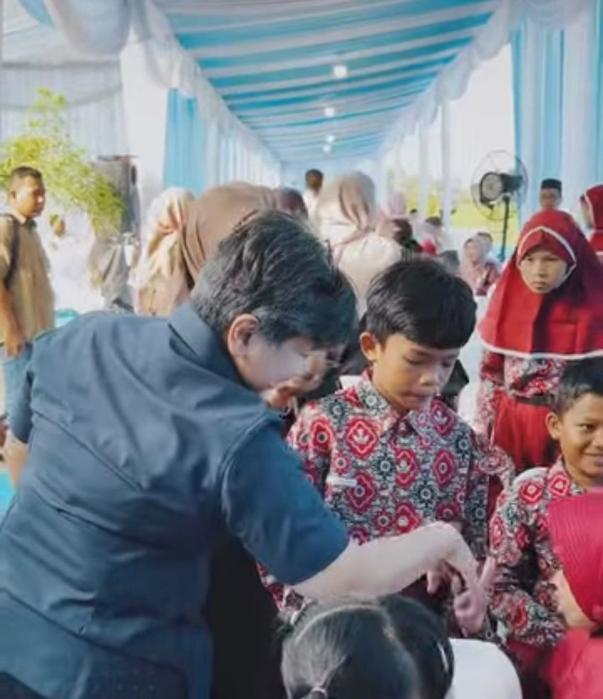 INALUM Kembali Bangun SDN 49 Batang Kabung Pasca Banjir.