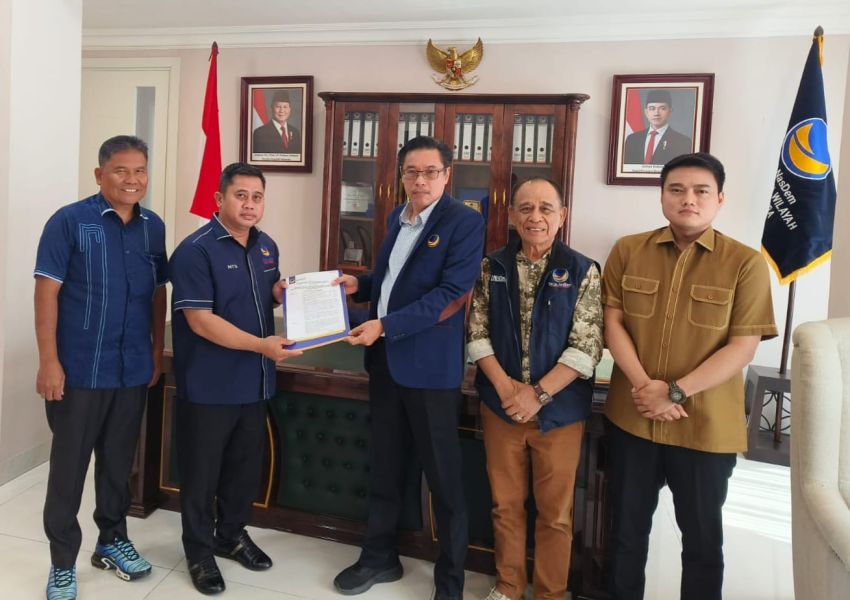 DPP Partai NasDem Tunjuk Nusantara Tarigan Silangit Pimpin Partai NasDem Deli Serdang