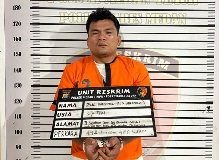 Tampang Residivis 5 Kali Jambret Gelapkan Motor Ditangkap, Uang Hasil Curian untuk Beli Sabu dan Judi Slot