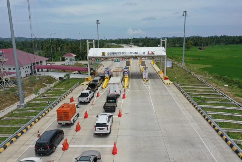 Hutama Karya Catat 672.967 Kendaraan Melintas di Jalan Tol Trans Sumatera