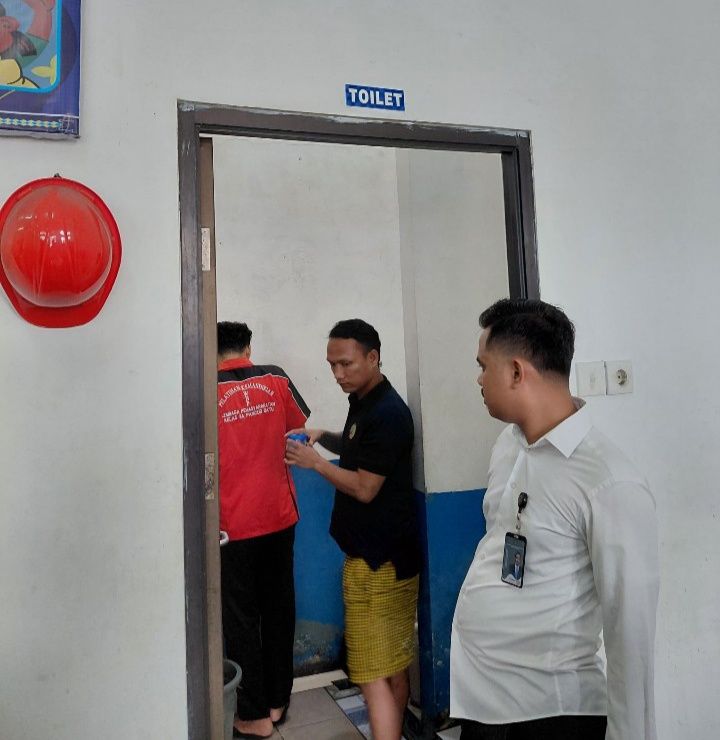 Lapas Kelas IIA Pancur Batu Gelar Tes Urine Mendadak, Seluruh Hasil Negatif