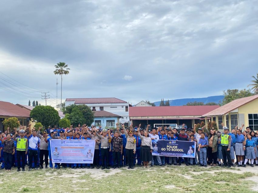 Kapolres Samosir : Pelajar Jadi Pelopor Keselamatan Berlalu Lintas