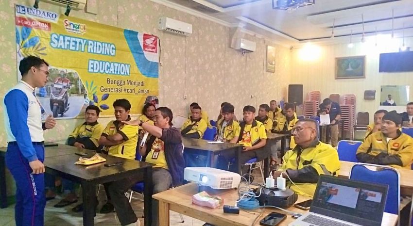 Indako Honda Rangkul Driver Online Maxim Wujudkan Cari Aman di Jalan