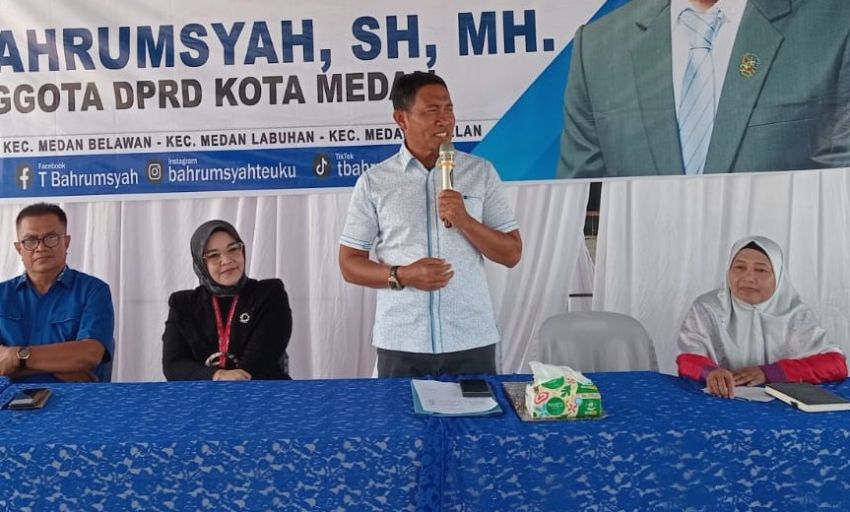 Melalui Program Tebus Ijazah, Bahrumsyah Bantu Anak-Anak Belawan Meraih Mimpi