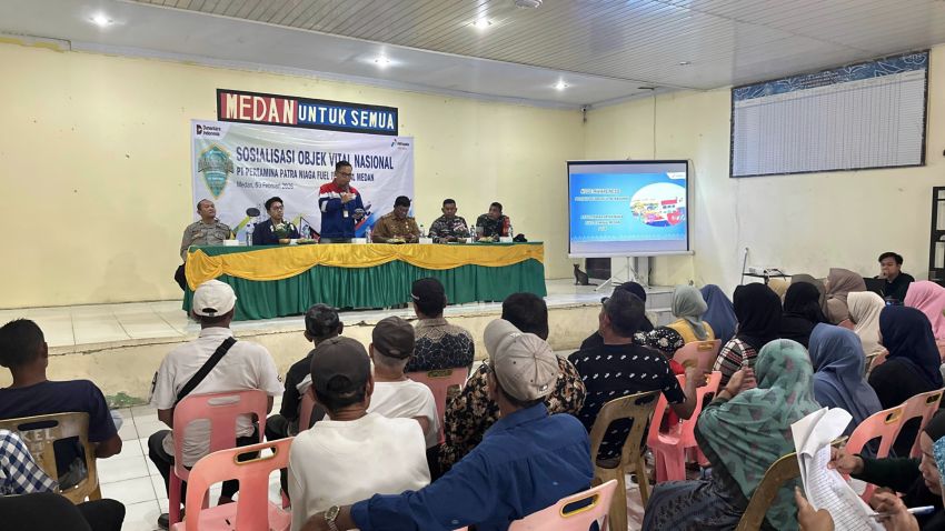 Pertamina Patra Niaga Regional Sumbagut Perkuat Pengamanan Obvitnas dan Jalur Pipa di Fuel Terminal Medan