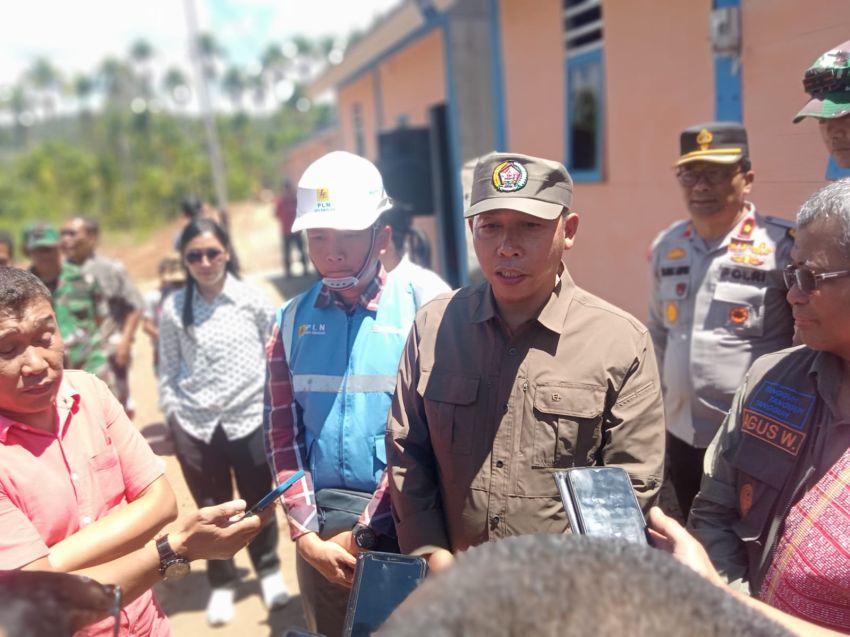 JTP Resmikan 40 Unit Huntara Siap Ditempati Bagi Korban Longsor Di Adiankoting