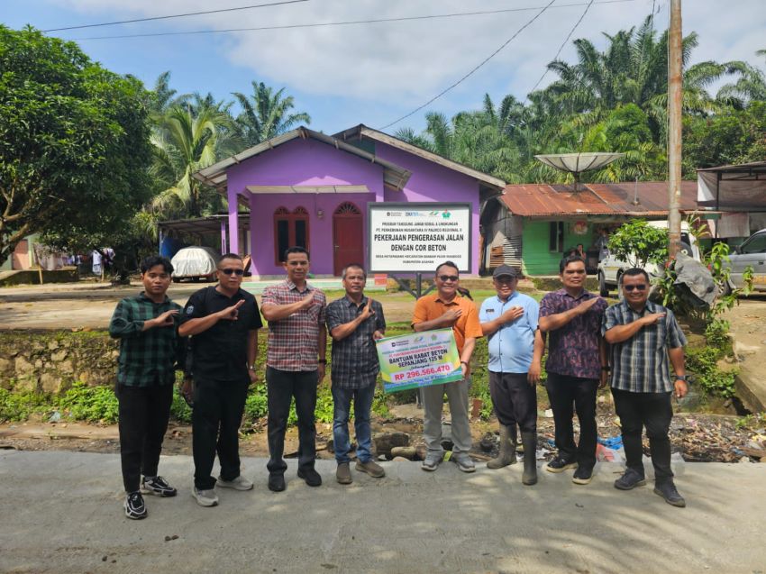 Kebun Sei Kopas PTPN IV Regional II Berikan Bantuan TJSL Rp.369 Juta Kepada Desa Sekitar Perusahaan