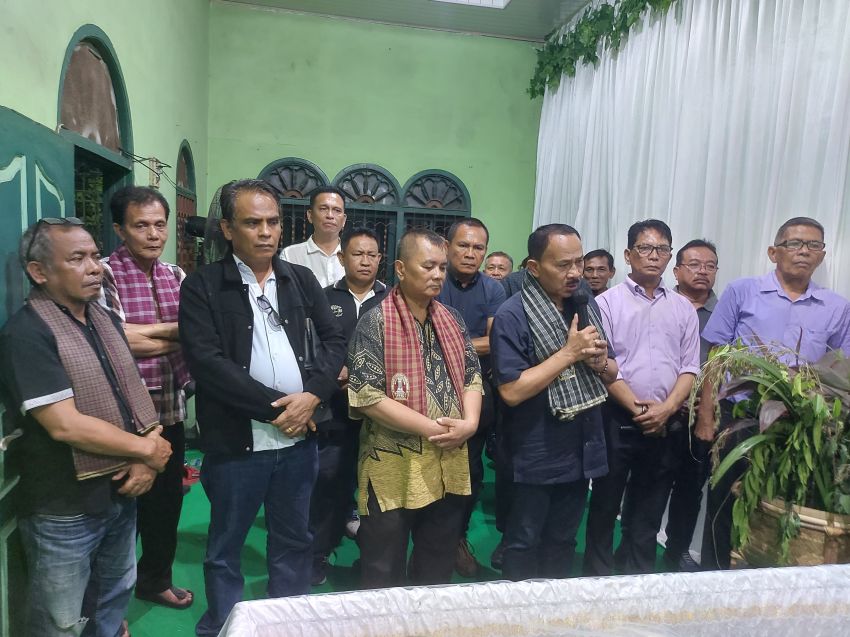 Maruli Siahaan Kunjungan Sosial Dirumah Anggota PPSD Siahaan Sektor 61 Helvetia