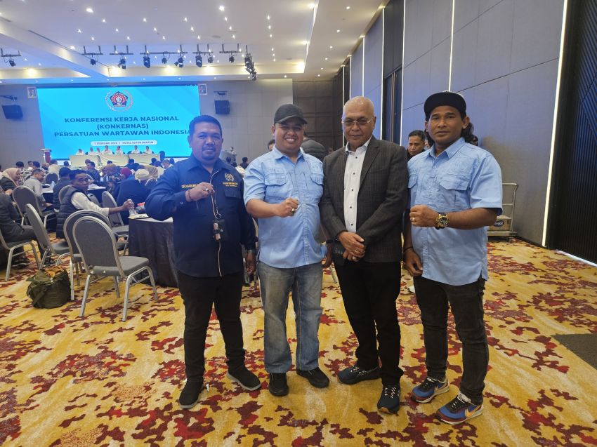 Kontingen PWI Tanjungbalai Hadiri HPN 2026 di Serang Banten, Bawa Semangat Baru Organisasi