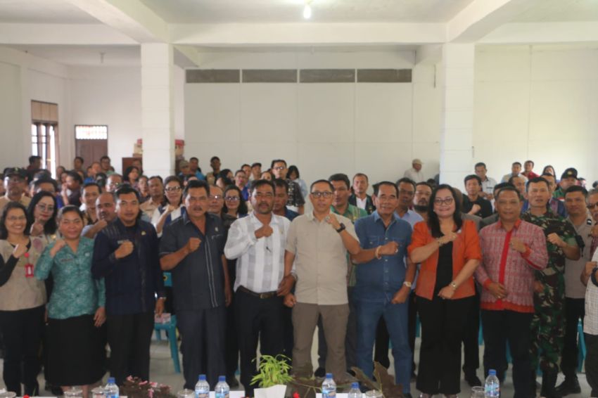 Bupati Taput JTP Hadiri Musrembang Kecamatan Muara