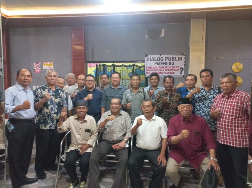 Hasil Dialog Publik Bersama Sejumlah Elemen, PMPHI Sumut akan Bawa Persoalan 28 Perusahaan yang Izinnya Dicabut ke DPR RI