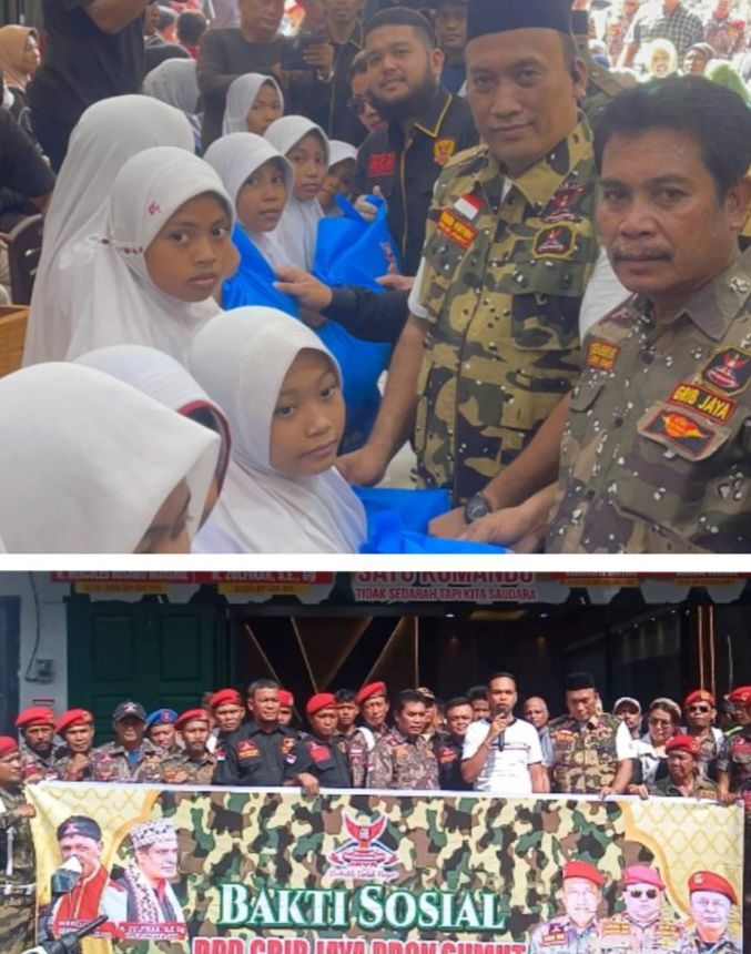 Sambut Ramadhan 1447 Hijriah, DPD Grib Jaya Sumut Bagi-bagi Paket Sembako