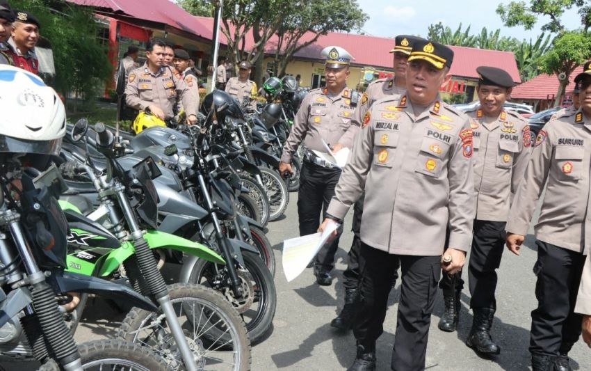 Kapolres Binjai Cek Kesiapan Kenderaan Dinas Menjelang Operasi Ketupat Toba 2026*