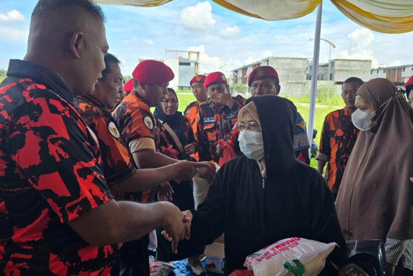 Jelang Ramadhan 1447 H, PP Deliserdang Bagi-bagi Daging dan Beras, Junaidi : Wujud Rasa Syukur