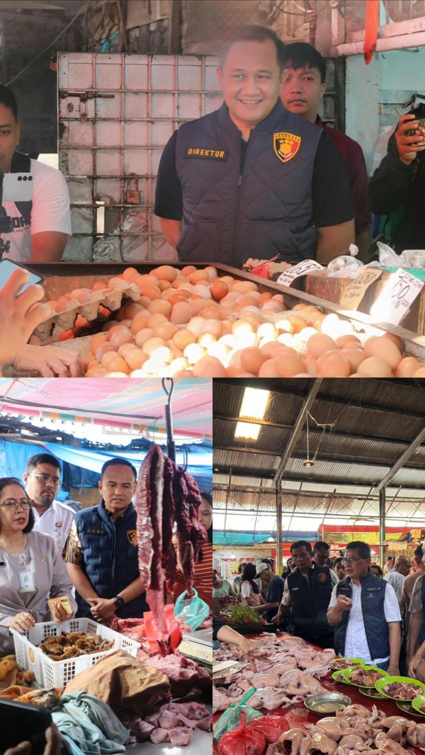 Jelang Bulan Ramadhan 1447 H, Subdit Indag Ditreskrimsus Polda Sumut Sidak Harga dan Ketersediaan Bapokting di Sejumlah Pasar