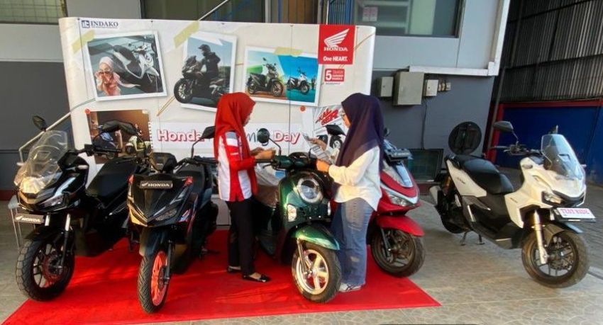 Honda AT Family Day Hadirkan Magnet Baru Pecinta Skutik di Binjai