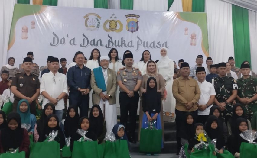 Doa dan Buka Puasa Bersama Polrestabes Medan : Gelar Ops Ketupat Toba 2026, dan Dirikan 13 Pospam