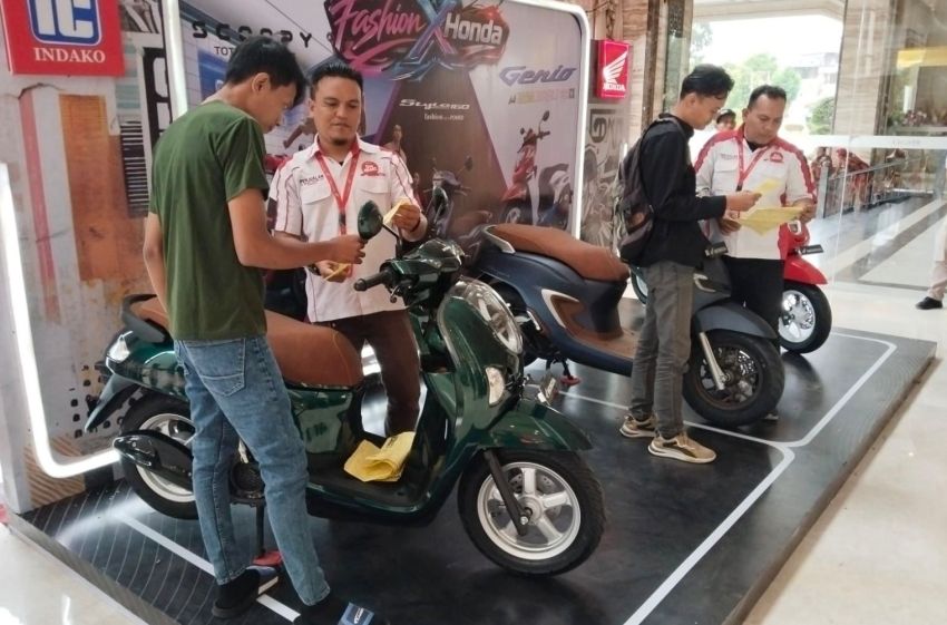 Fashion X Honda Hidupkan Antusias Pecinta Skutik Stylish di Medan