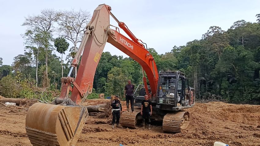 Polda Sumut Kejar Pemilik Tambang Emas Ilegal Tapsel-Madina