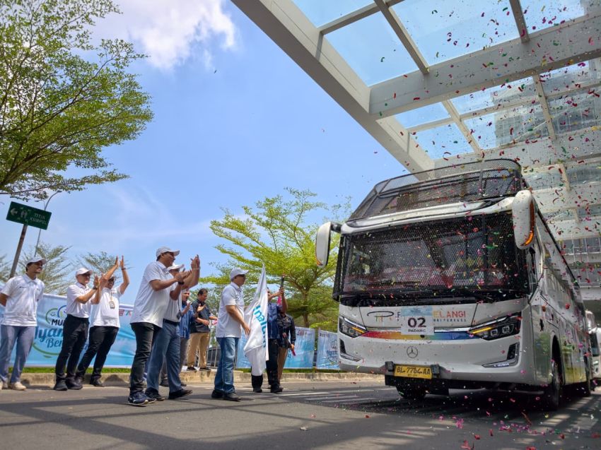INALUM Berangkatkan 140 Peserta Mudik Gratis Ke Aceh, Padang, dan Pekanbaru