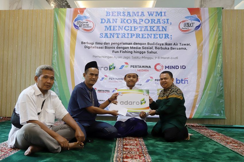 Ciptakan Santriprenuer, Wartawan Mancing Indonesia Latih Santri Pengembangan Budidaya Ikan Air Tawar dan Digitalisasi Bisnis