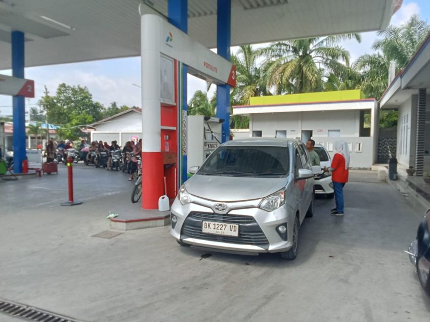 Antrian Panjang di SPBU, Polres Batu Bara Minta Masyarakat Tak Panik