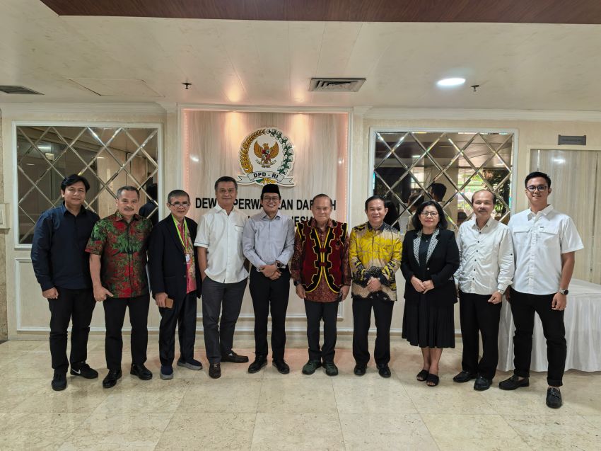 RDPU DOB Nias, Senator Penrad Siagian Minta Pemerintah Ubah Paradigma Soal Pemekaran Daerah