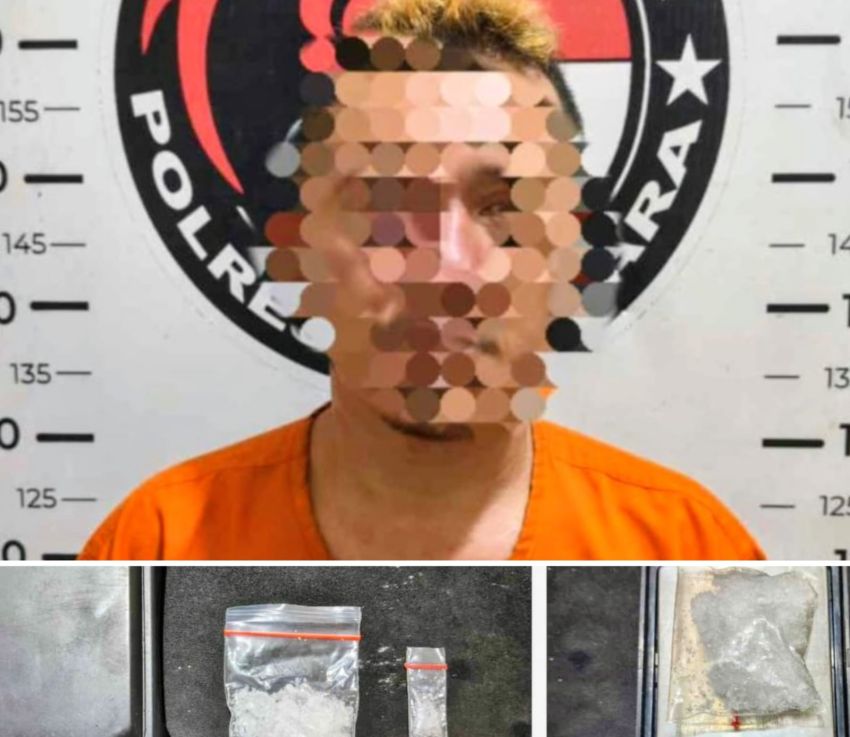 Terduga Pengedar Sabu di Tanjung Tiram Ditangkap Polisi, Barbuk 10 Gram