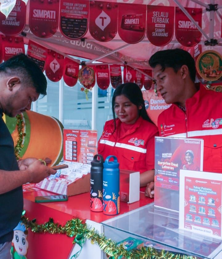 Telkomsel Hadirkan Posko SIAGA di Terminal Amplas dan Bandara Kualanamu