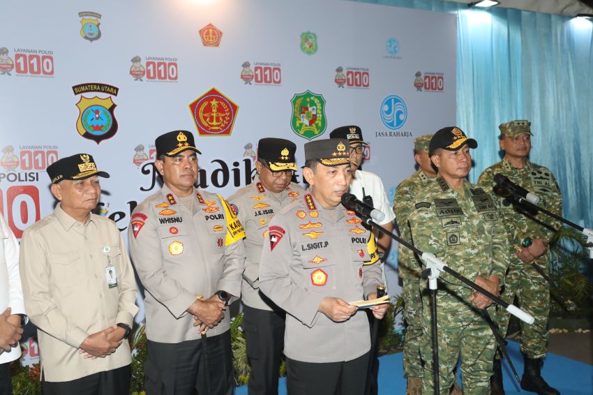 Kapolri Pantau Kamtibmas Nasional dari Medan