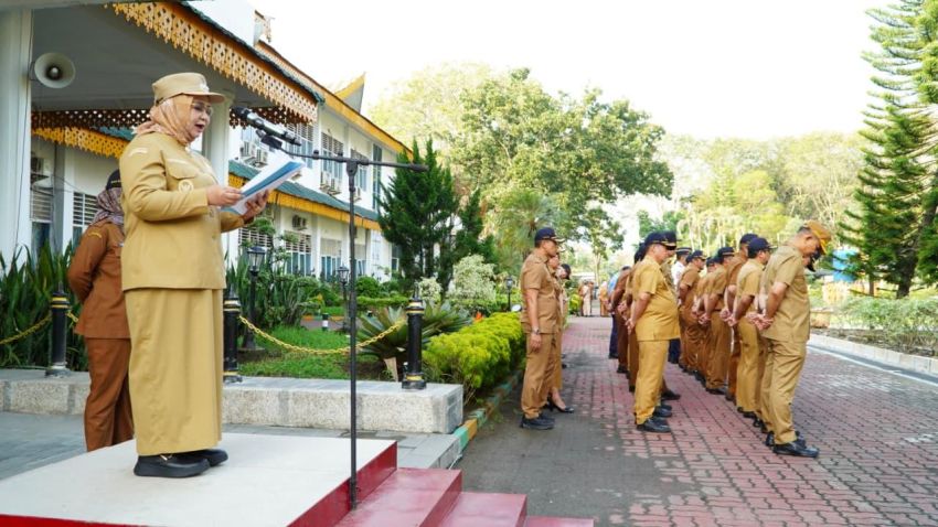 Wabup Tiorita Tekankan Transformasi Digital Pada Layanan Kependudukan Langkat