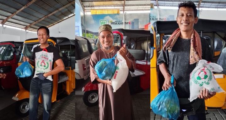 Bajaj Maxride Gelar Program &ldquo;Apresiasi Driver Sejahtera&rdquo; di Medan