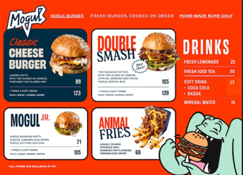 MOGUL, Burger Favorit Jakarta, Kini Hadir di Medan