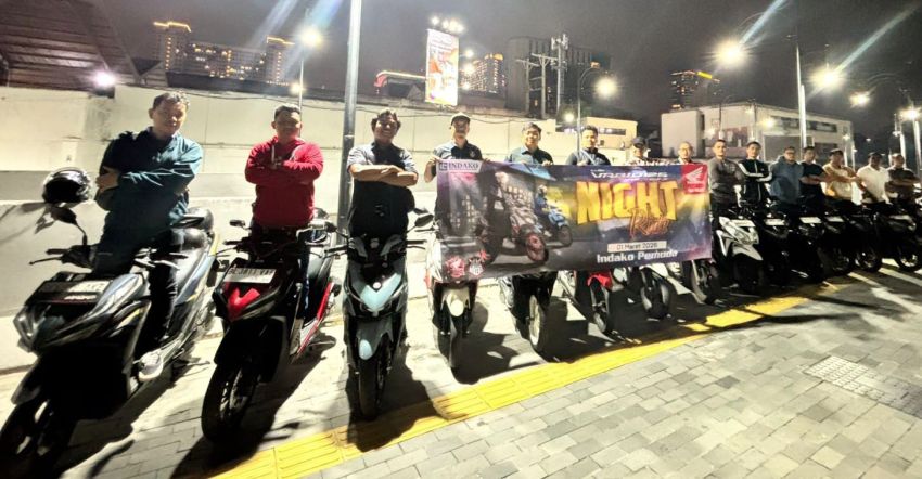 Vario Night Ride x film AIU EO 'Macam Betol Aja', Tetap Eksis di Jalanan Usai Nobar