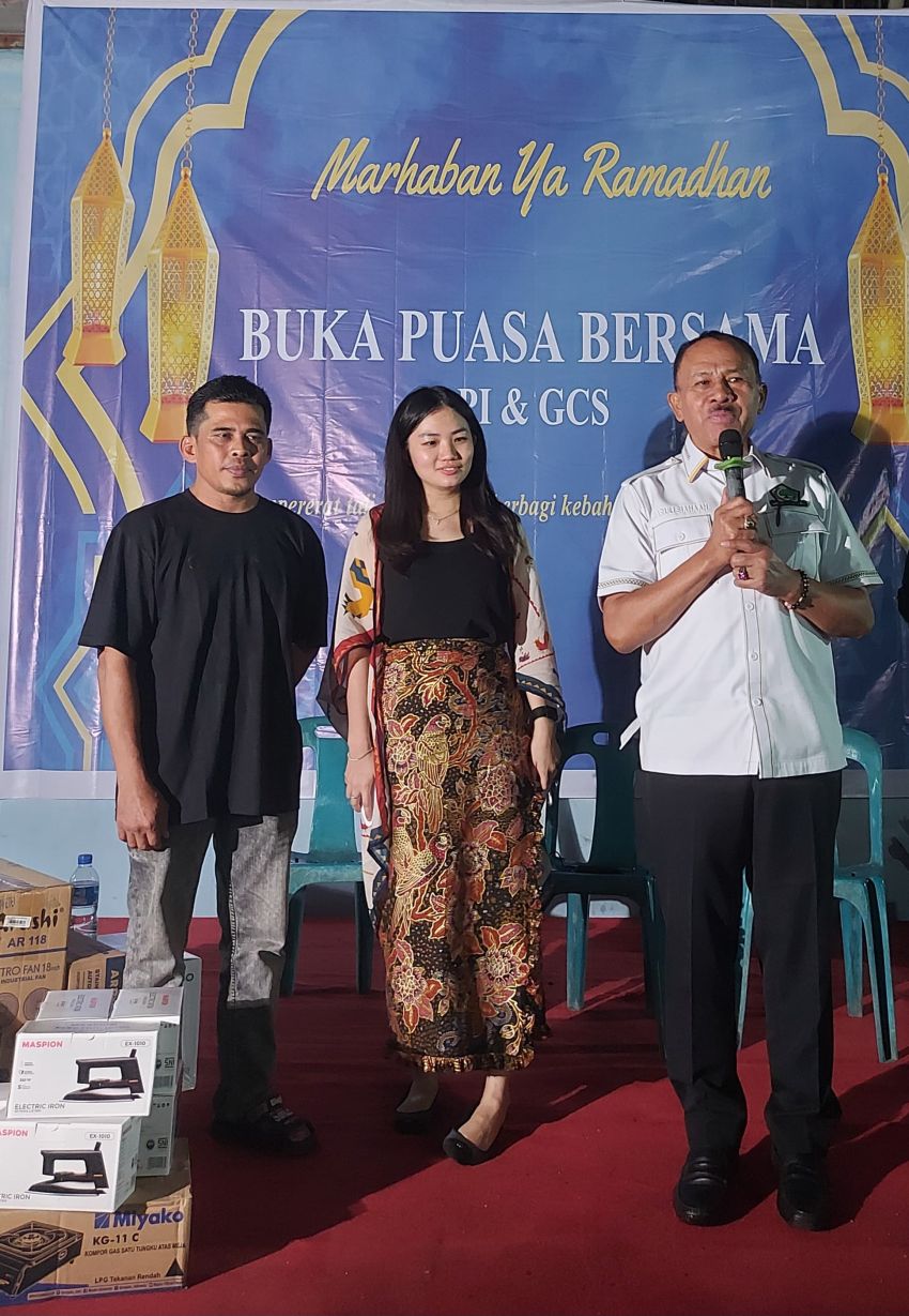 Anggota DPR RI Maruli Siahaan Hadiri Bukber PT Putri Indah dan Golden Cup Seafood