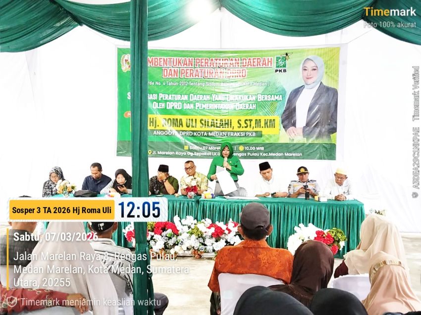 Hj Roma Uli Silalahi Minta Warga Jaga Kesehatan