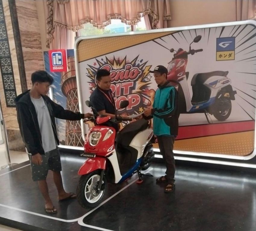 Honda Genio Pit Stop Sukses Pikat Pecintanya