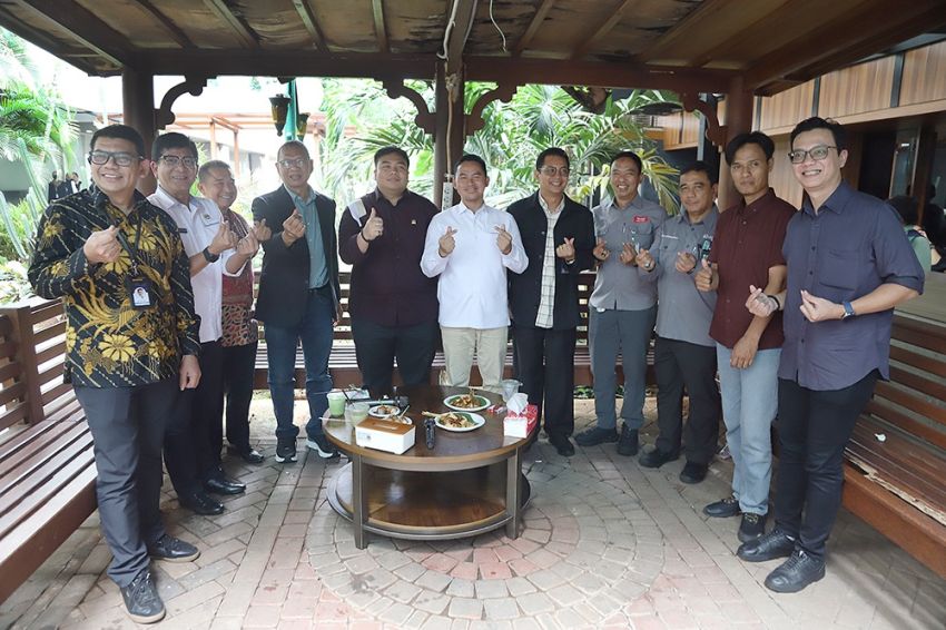 Halal Bihalal DPR dan Wartawan, Minta Media Jaga Sinergi dan Kritik Konstruktif