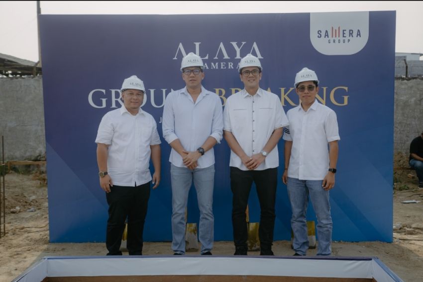 Samera Group Groundbreaking Pembangunan Proyek Alaya Samera di Kawasan Medan Johor, Berselang Sebulan Launching Rumah Contoh Damara 2