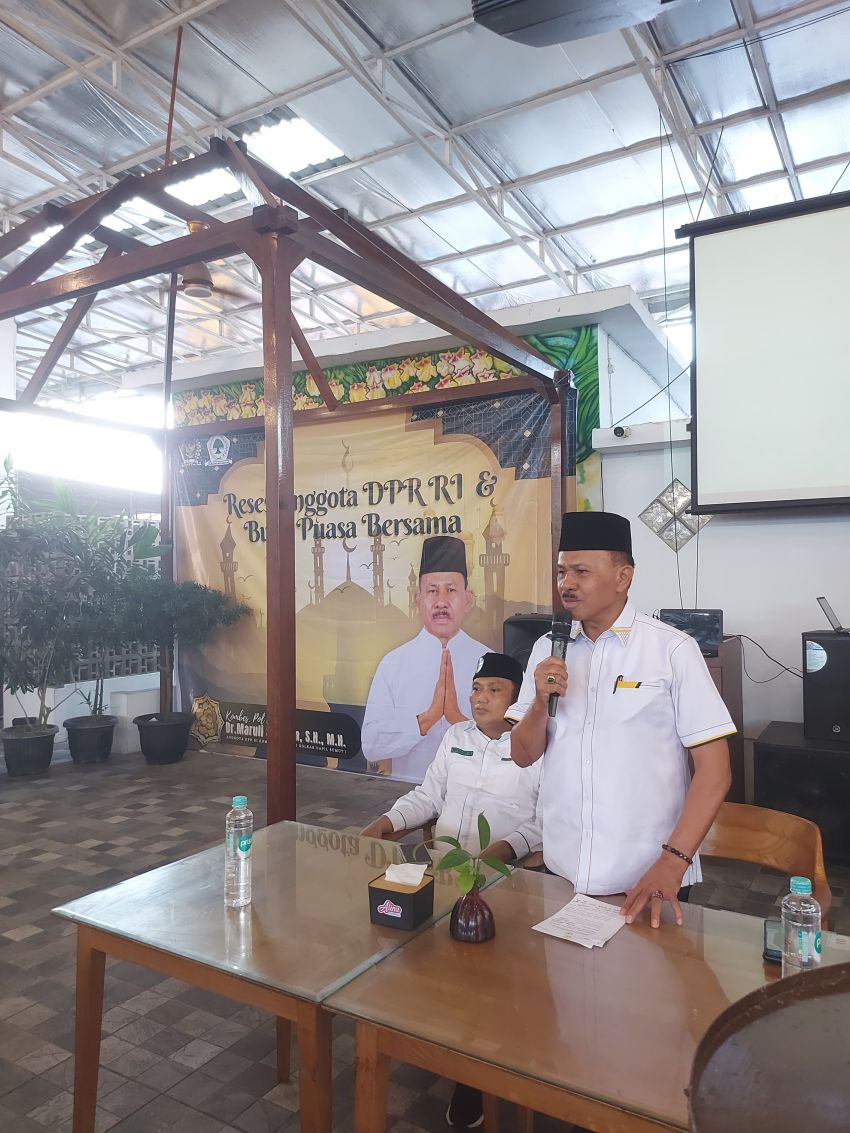 Anggota DPR RI Maruli Siahaan Maruli Siahaan Reses, Dihadiri Ratusan Peserta Representasi Warga Dari Berbagai Wilayah  Kota Medan