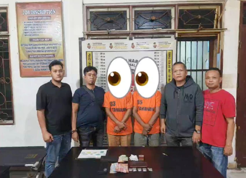 Dua Pengedar Sabu 4,6 Gram Ditangkap di Warung Tuak Eks Lokalisasi