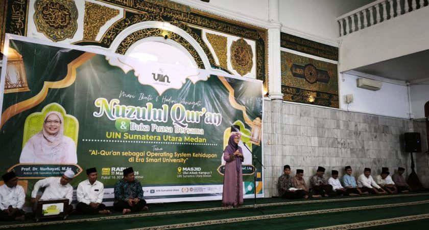 UINSU Medan Gelar Peringatan Nuzulul Qur&rsquo;an dan Buka Puasa Bersama