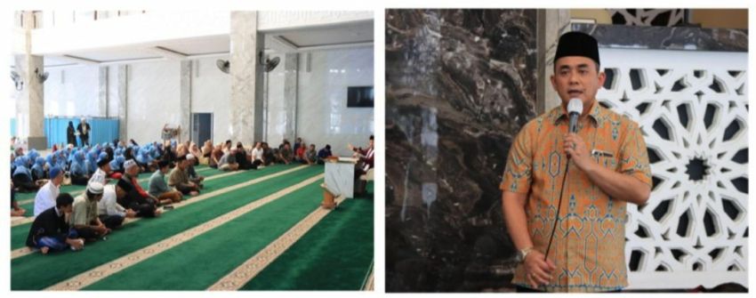 Sekretaris Daerah Kota Binjai Hadiri Safari Ramadhan