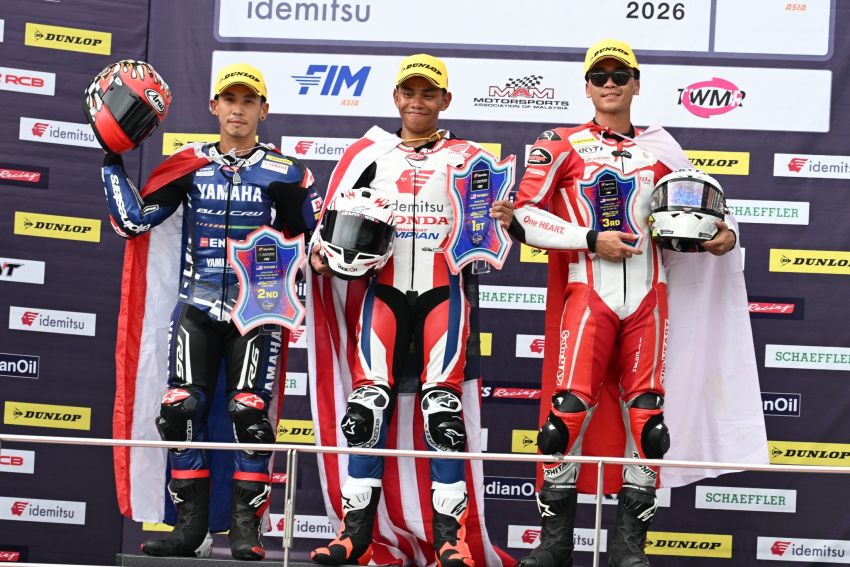 Herjun Atna Firdaus Raih Podium ARRC Sepang