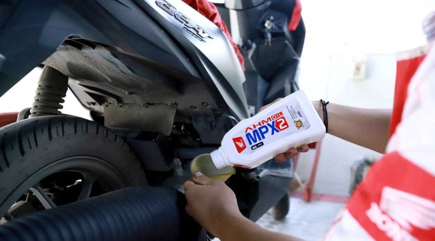GASPOL' Ganti Oli Hemat di AHASS Bentuk Kepedulian Honda Untuk Driver Ojol Sumut