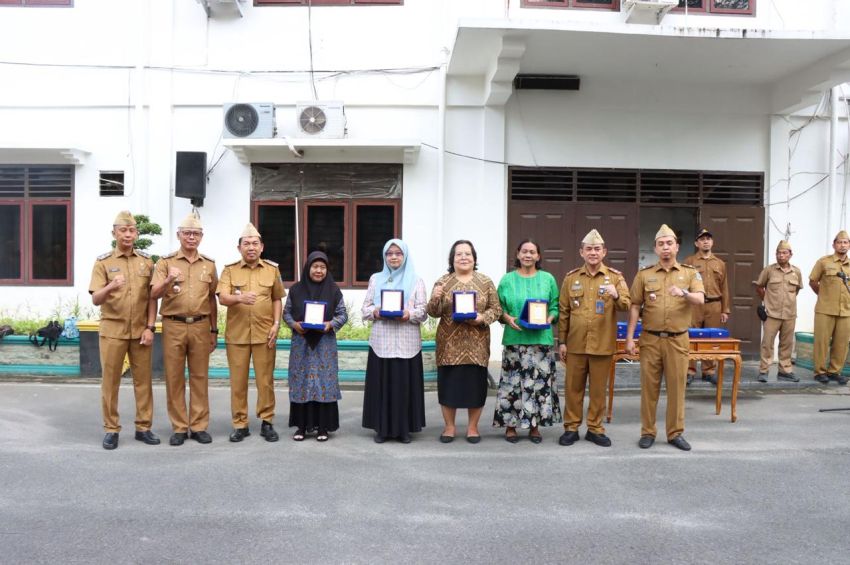 Apel Gabungan, Sekda Kota Binjai Tekankan Peran Pendidikan Dalam Pembangunan