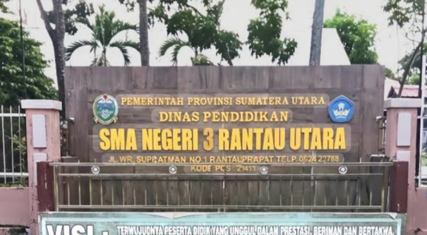 Bocor, SMAN 3 Rantau Utara Diduga Mark Up Dana BOS TA 2024