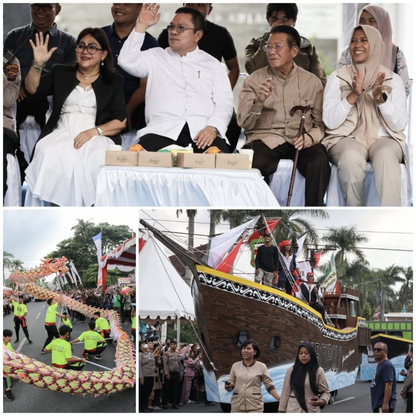 Sukseskan Karnaval Hari Jadi ke-155 Kota Pematangsiantar, PT. STTC Tampil Memukau