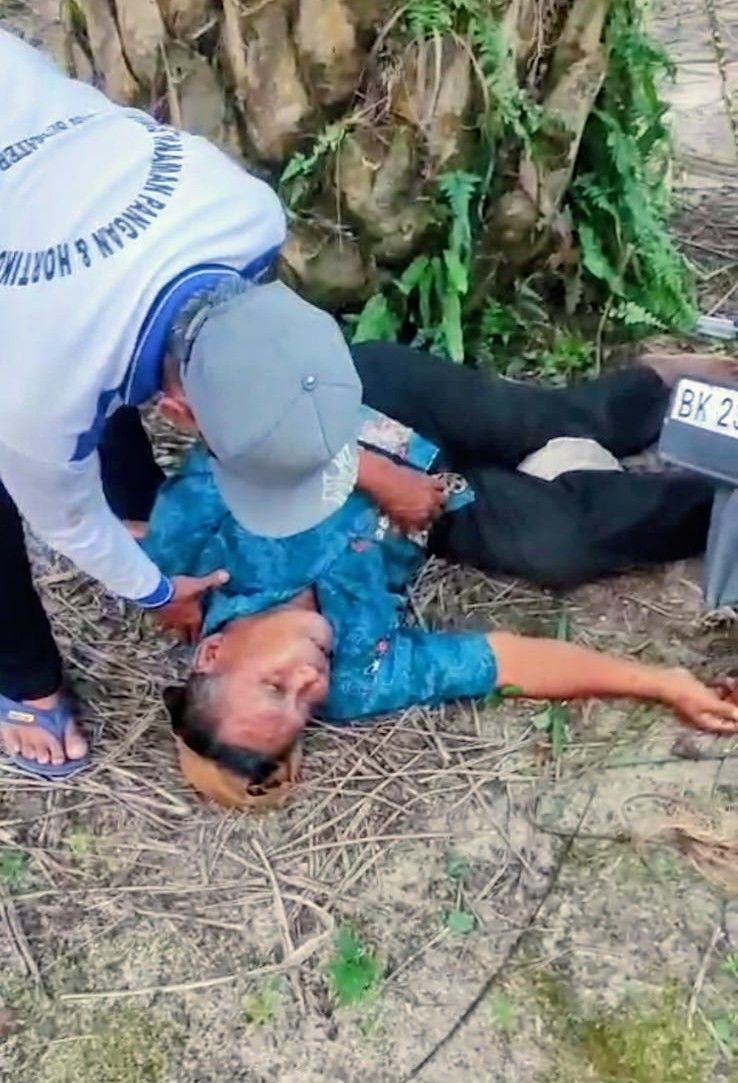 Warga Lubuk Cuik Ditemukan Tidak Bernyawa di Kebun Sawit