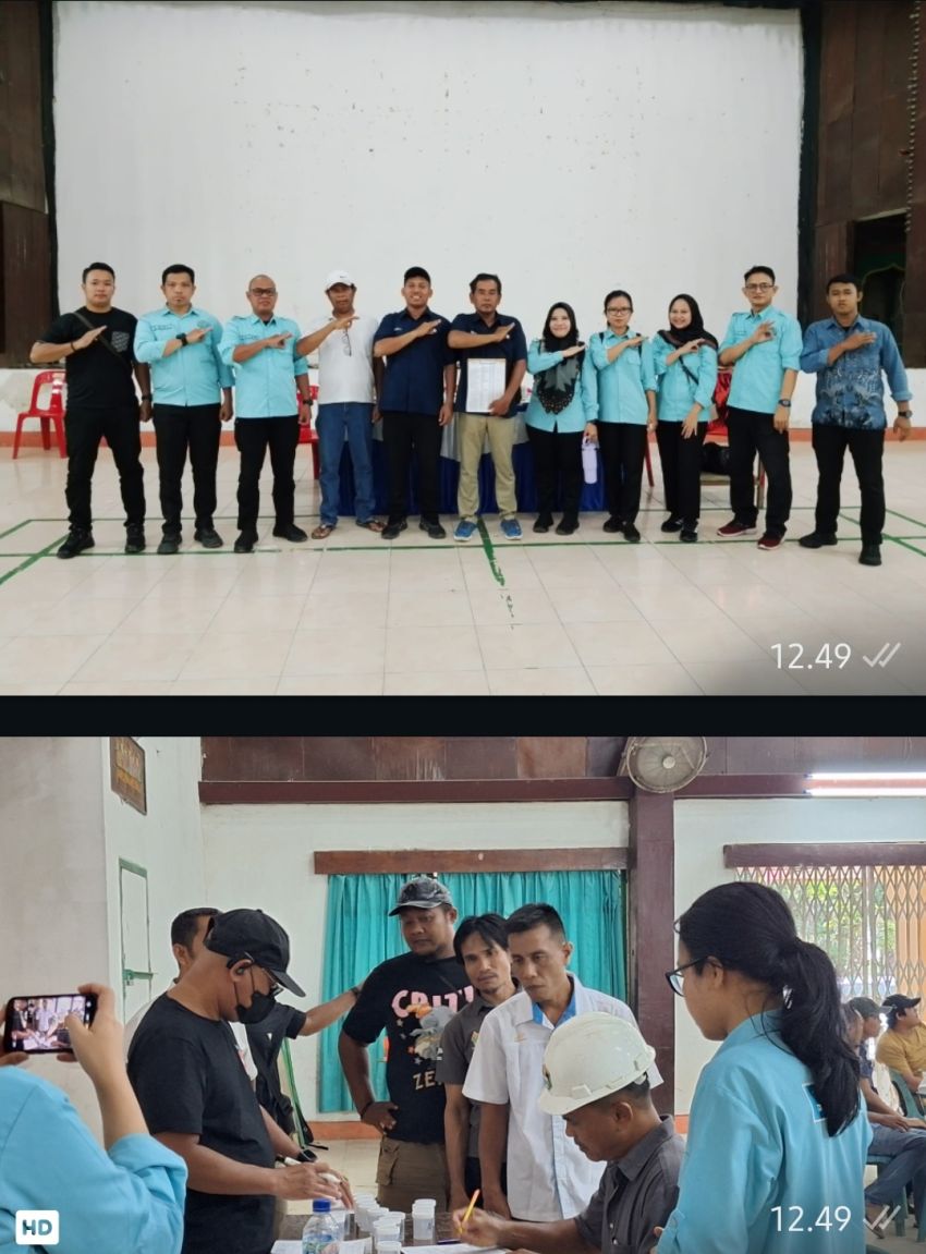 PTPN IV Kebun Pasir Mandoge dan PKS Sosialisasi Narkoba, Lakukan Tes Urine 120 Karyawan